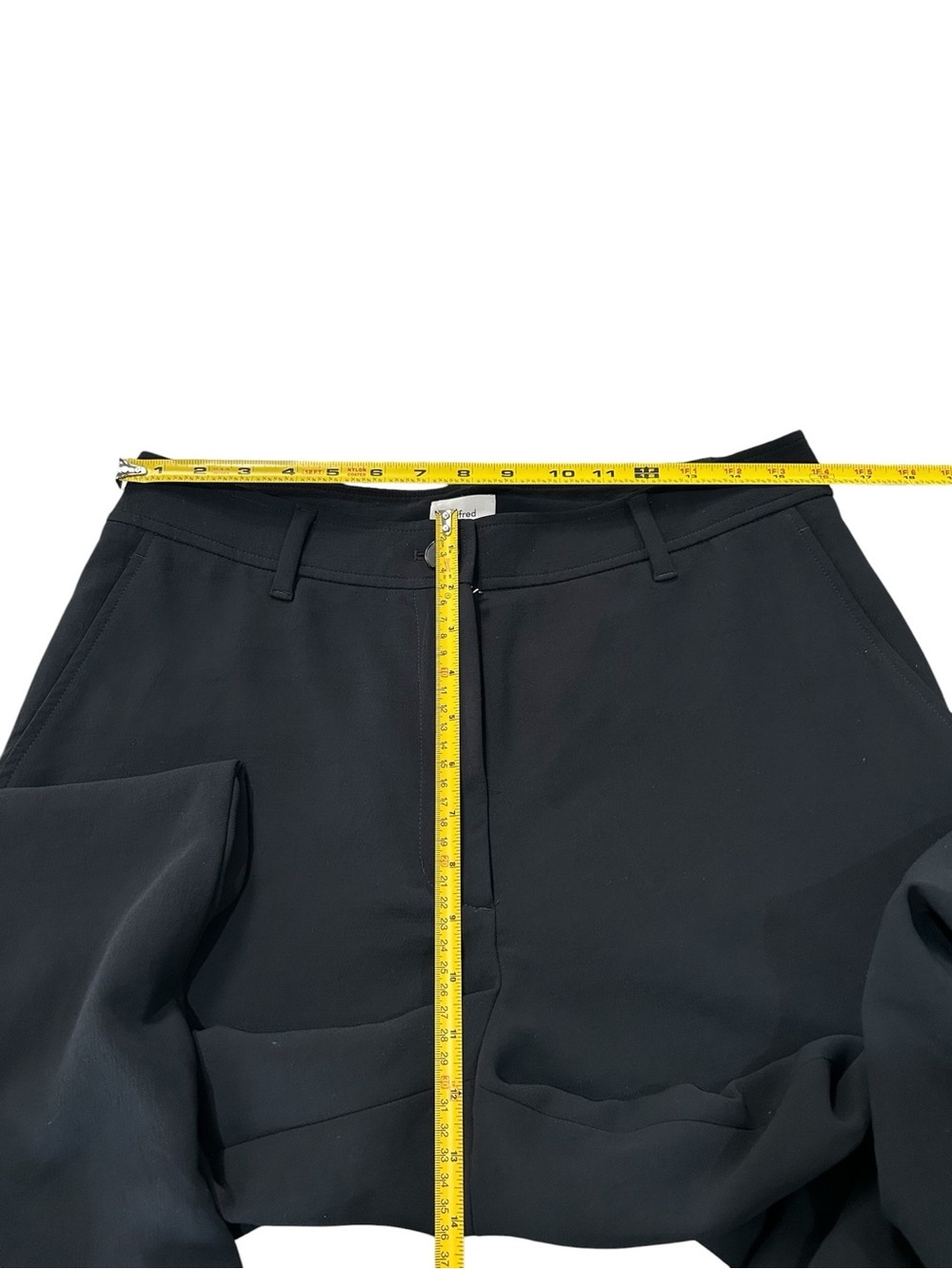 Aritzia Wilfred Bridger Cargo Pant Wide-Leg Trouser In Black Sz 12 Style 113319 - Picture 11 of 16